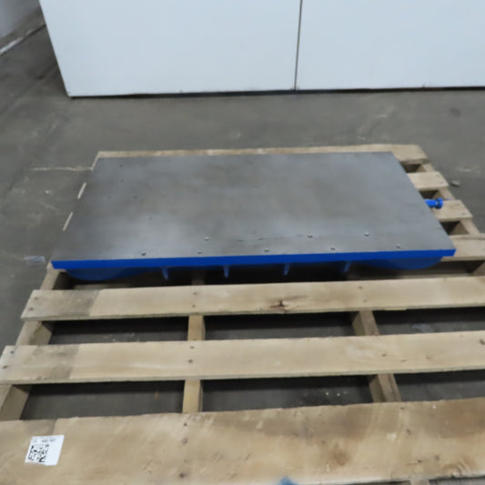 36" x 18" Cast Iron Webbed Layout Assembly Surface Table Top 1" Thick