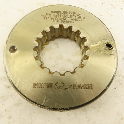 Western Pegasus 16T x 1.877" OD 29? Spline Gear GO Ring Gauge 0.2730" Tol.