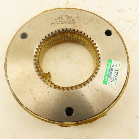 Western Pegasus 50T 20/40 DP 37.30? PA Spline Gear GO Ring Gauge 2.121 CSW