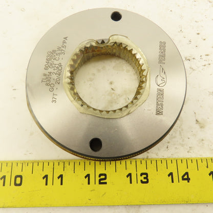 Western Pegasus 37T 20/40 DP 37.50? PA Spline Gear GO Ring Gauge 2.121 CSW