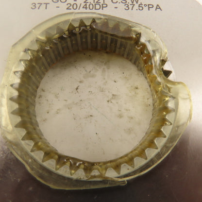 Western Pegasus 37T 20/40 DP 37.50? PA Spline Gear GO Ring Gauge 2.121 CSW