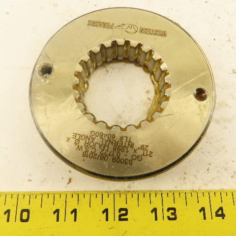 Western Pegasus 21T 1.998 OD 29? Spline Gear GO Ring Gauge 0.1722 CSW