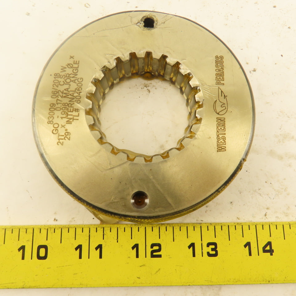Western Pegasus 21T 1.998 OD 29? Spline Gear GO Ring Gauge 0.1722 CSW