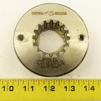Western Pegasus 16T 1.750 OD 29? PA Spline Gear GO Ring Gauge 0.1709 CSW