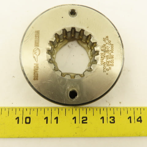Western Pegasus 16T 1.750 OD 29? PA Spline Gear GO Ring Gauge 0.1709 CSW