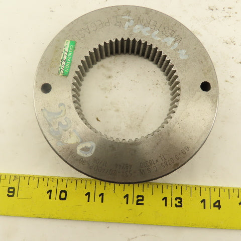 Western Pegasus 53T 20/40 DP 30? PA Spline Gear GO Ring Gauge 0.0785 CSW