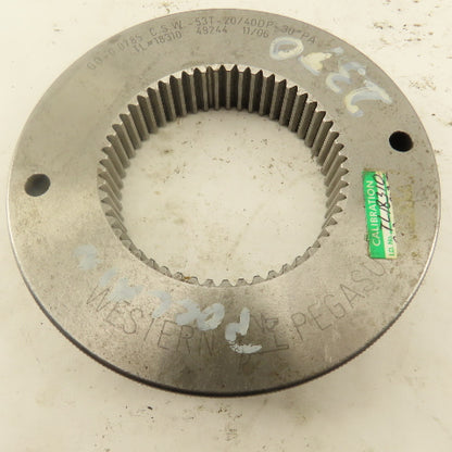 Western Pegasus 53T 20/40 DP 30? PA Spline Gear GO Ring Gauge 0.0785 CSW