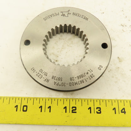 Western Pegasus 28T-1.667 MOD 20? PA Spline Gear GO Ring Gauge 0.0785 CSW