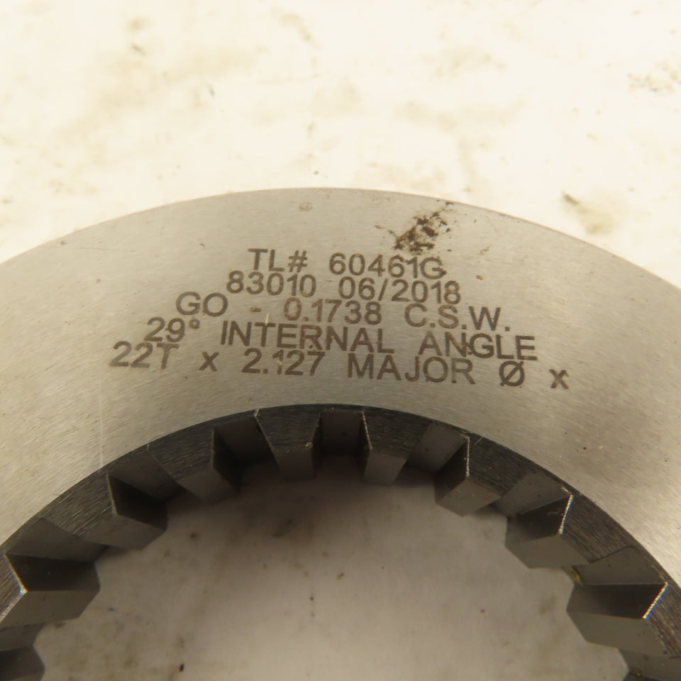 Western Pegasus 22T-2.127 MOD 29? Spline Gear GO Ring Gauge 0.1738 CSW
