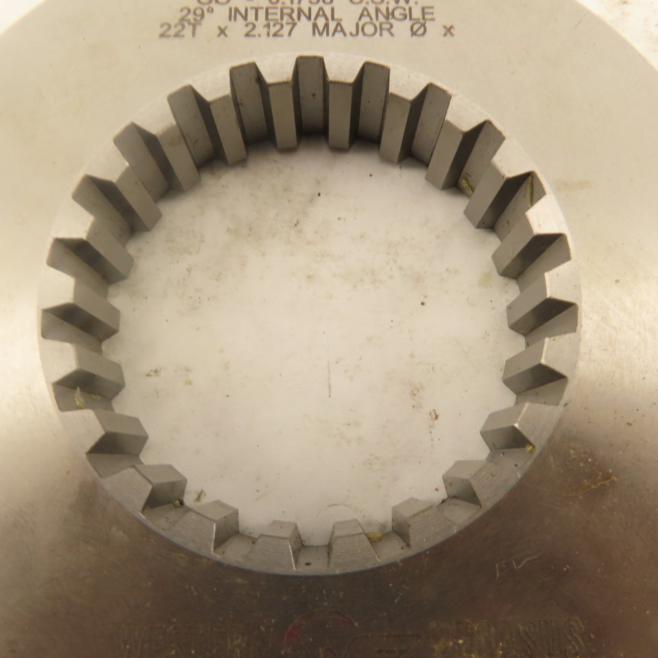 Western Pegasus 22T-2.127 MOD 29? Spline Gear GO Ring Gauge 0.1738 CSW