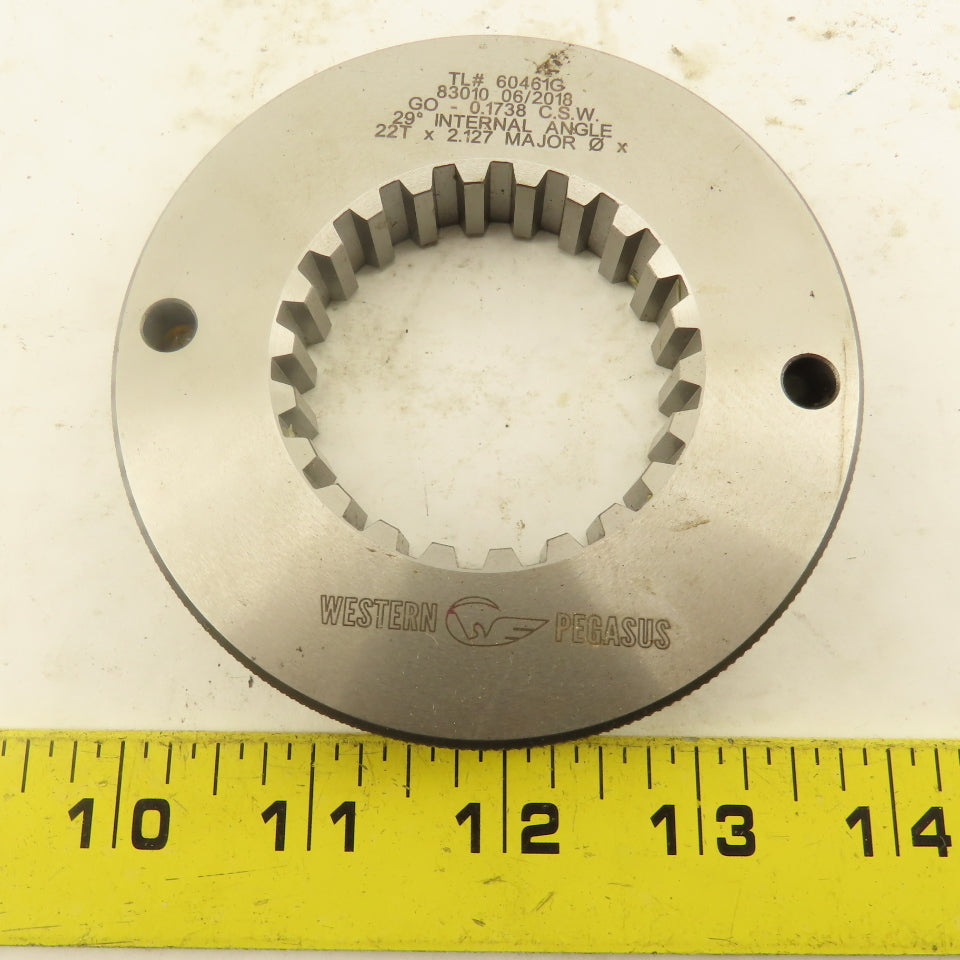 Western Pegasus 22T-2.127 MOD 29? Spline Gear GO Ring Gauge 0.1738 CSW