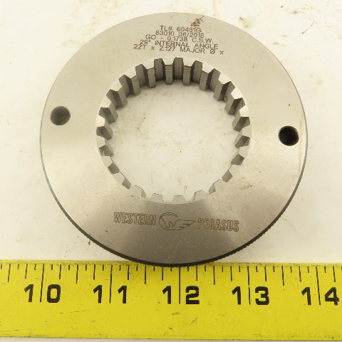 Western Pegasus 22T-2.127 MOD 29? Spline Gear GO Ring Gauge 0.1738 CSW