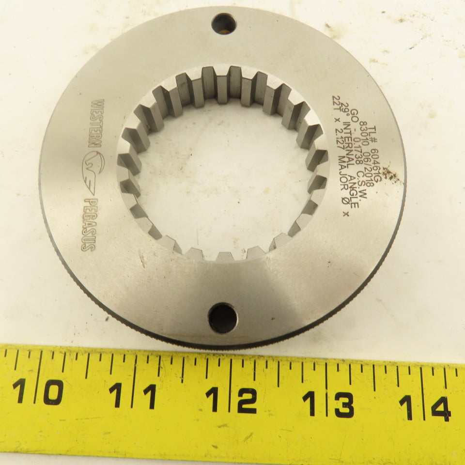 Western Pegasus 22T-2.127 MOD 29? Spline Gear GO Ring Gauge 0.1738 CSW