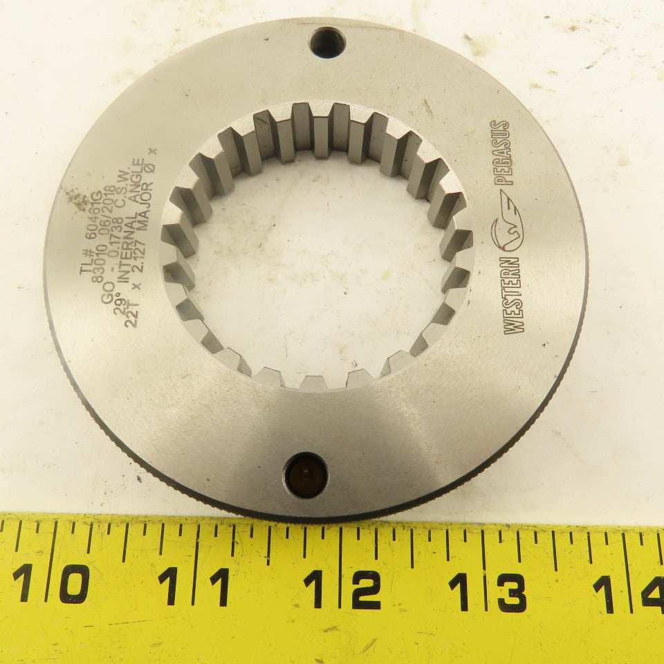 Western Pegasus 22T-2.127 MOD 29? Spline Gear GO Ring Gauge 0.1738 CSW