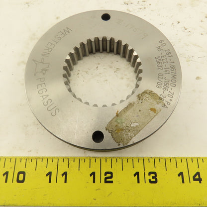 Western Pegasus 28T-1.667 MOD 20? Spline Gear GO Ring Gauge 0.1738 CSW
