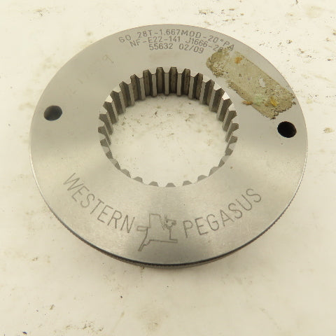 Western Pegasus 28T-1.667 MOD 20? Spline Gear GO Ring Gauge 0.1738 CSW