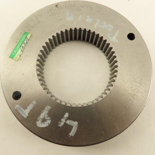 Western Pegasus 49T 20/40 DP 30? PA Spline Gear GO Ring Gauge 0.0785 CSW