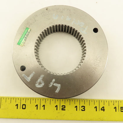 Western Pegasus 49T 20/40 DP 30? PA Spline Gear GO Ring Gauge 0.0785 CSW