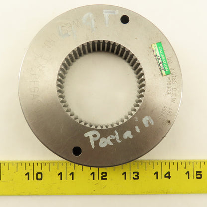 Western Pegasus 49T 20/40 DP 30? PA Spline Gear GO Ring Gauge 0.0785 CSW