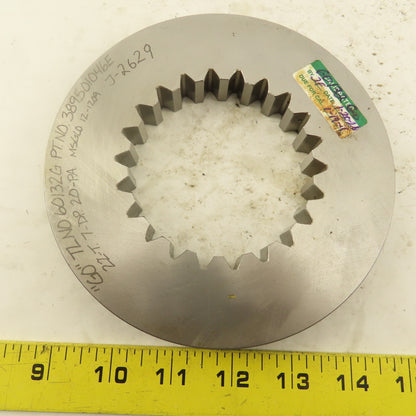 22T 7 DP 20? PA Spline Gear GO Ring Gauge