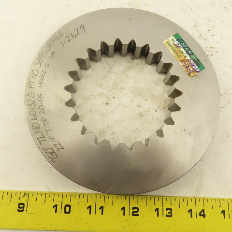 22T 7 DP 20? PA Spline Gear GO Ring Gauge
