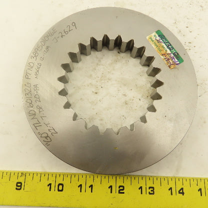 22T 7 DP 20? PA Spline Gear GO Ring Gauge
