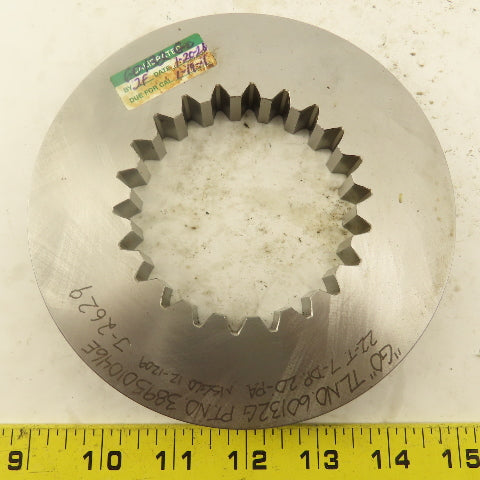 22T 7 DP 20? PA Spline Gear GO Ring Gauge
