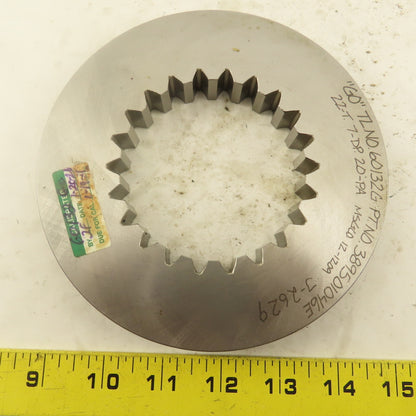 22T 7 DP 20? PA Spline Gear GO Ring Gauge