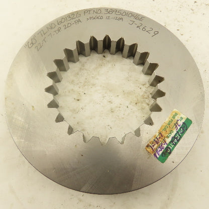 22T 7 DP 20? PA Spline Gear GO Ring Gauge