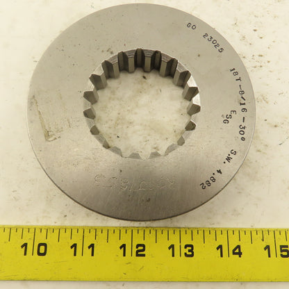 18T 8/16 DP 30?PA SW 4.882 GO Ring Gauge