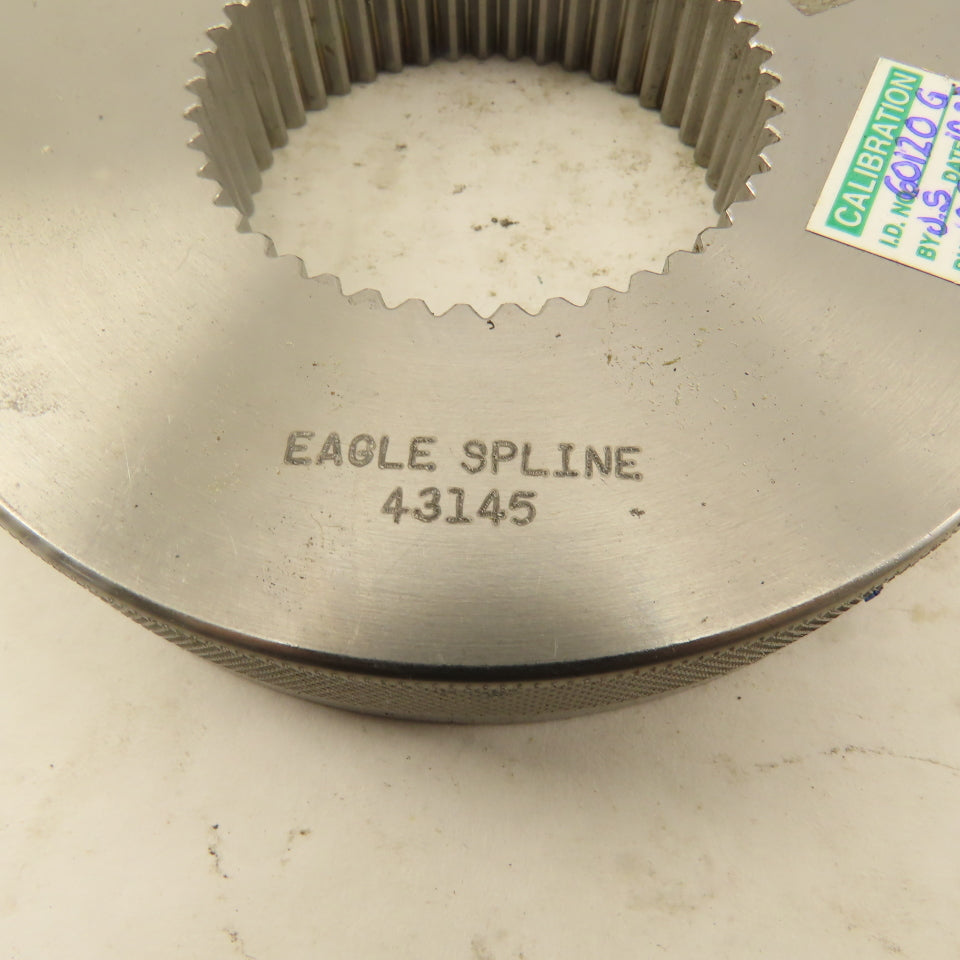 Eagle Spline 45T 20/40DP 37° 30'PS 0°25'RH GO Ring Gauge
