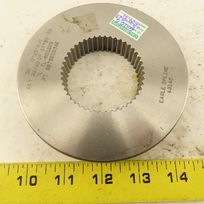 Eagle Spline 45T 20/40DP 37° 30'PS 0°25'RH GO Ring Gauge
