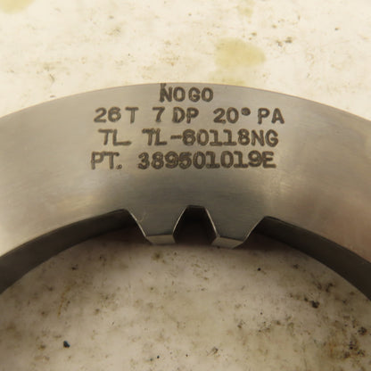 Invo Spline Inc. 26T 7DP 20° PA NO GO Involute Spline Ring Gauge