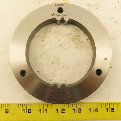 Invo Spline Inc. 26T 7DP 20° PA NO GO Involute Spline Ring Gauge