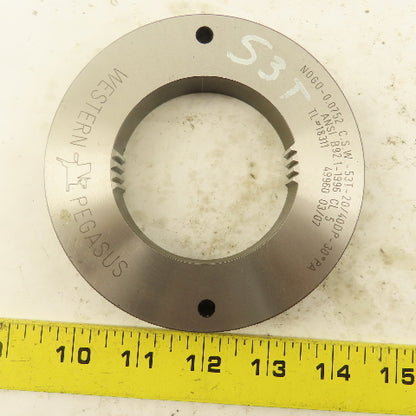Western Pegasus 53T 20/40DP 30°PA NO GO Ring Gauge 0.0755 CSW