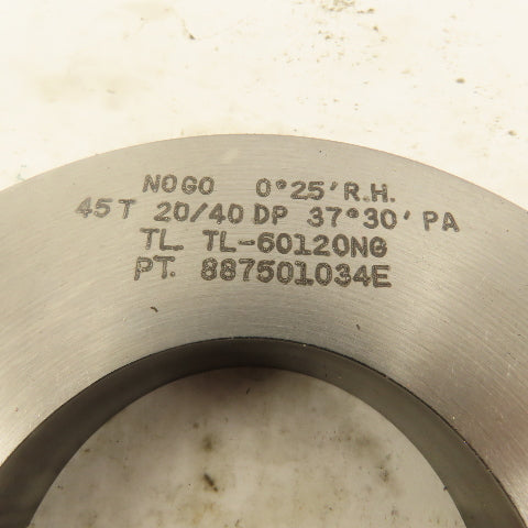 Eagle Spline 45T 20/40 DP 37°30'PA 0°25'RH NO GO Ring Gauge