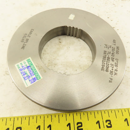 Eagle Spline 45T 20/40 DP 37°30'PA 0°25'RH NO GO Ring Gauge