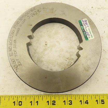 22T 7-DP 20°PS NO GO Spline Gear Ring Gauge