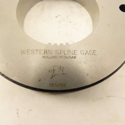 Western Spline 48T 24/48DP 30°PA NO GO Ring Gauge .0623CSW