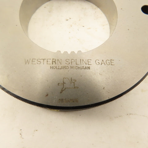 Western Spline 48T 24/48DP 30°PA NO GO Ring Gauge .0623CSW