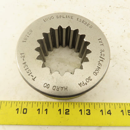 Invo Spline Inc. 17T 3.2/1.6 MOD 30°PA Hard GO Ring Gauge