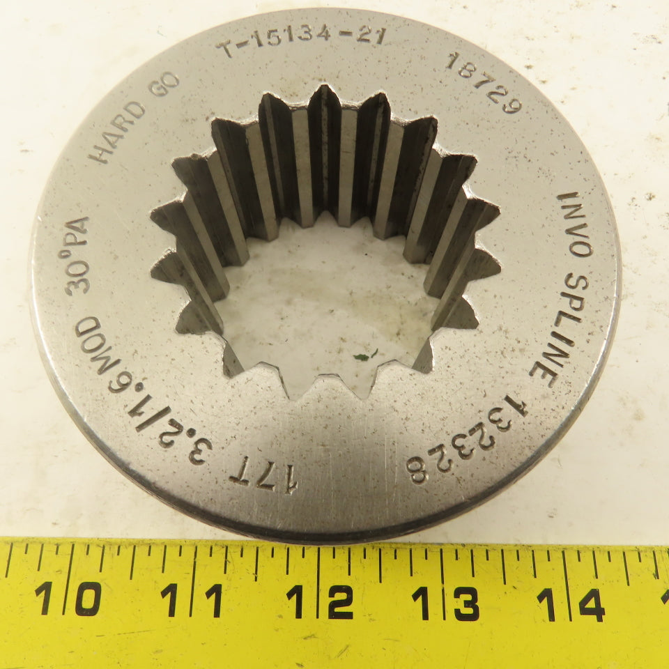 Invo Spline Inc. 17T 3.2/1.6 MOD 30°PA Hard GO Ring Gauge