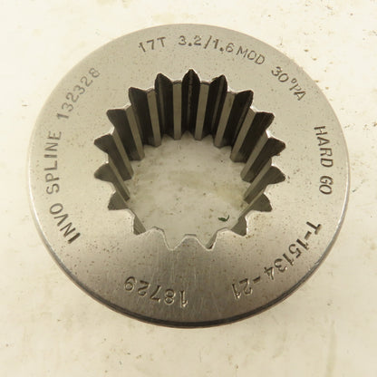 Invo Spline Inc. 17T 3.2/1.6 MOD 30°PA Hard GO Ring Gauge