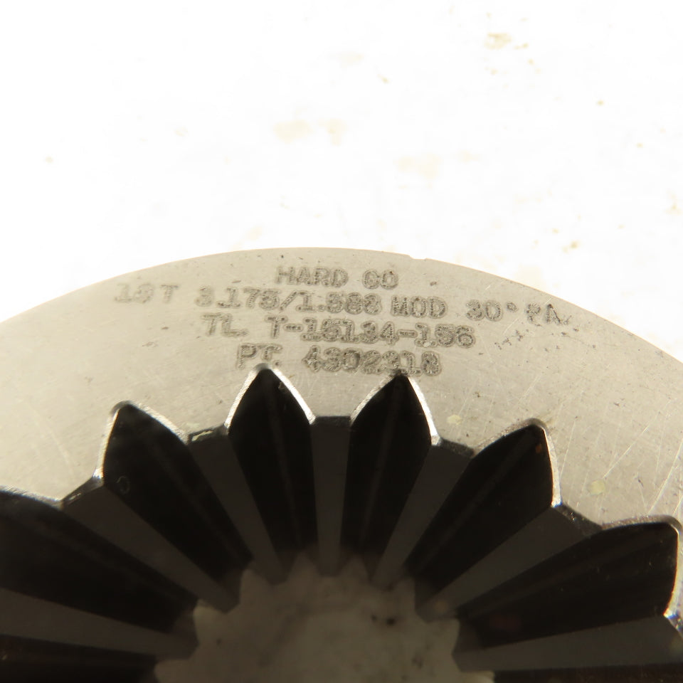 Invo Spline Inc. 18T 3.175/1.588 MOD 30°PA Hard GO Ring Gauge