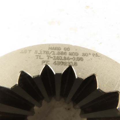 Invo Spline Inc. 18T 3.175/1.588 MOD 30°PA Hard GO Ring Gauge