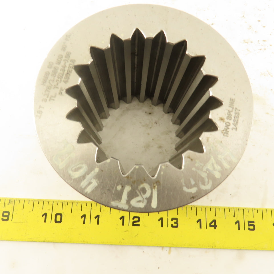 Invo Spline Inc. 18T 3.175/1.588 MOD 30°PA Hard GO Ring Gauge