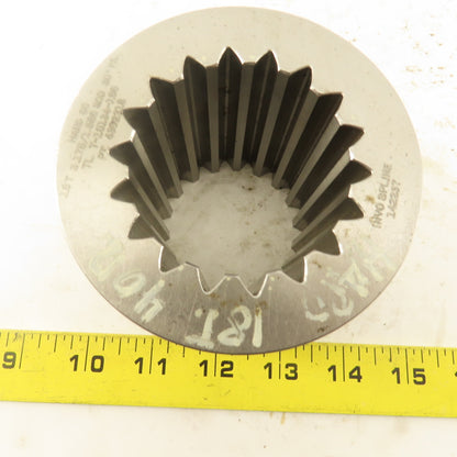 Invo Spline Inc. 18T 3.175/1.588 MOD 30°PA Hard GO Ring Gauge