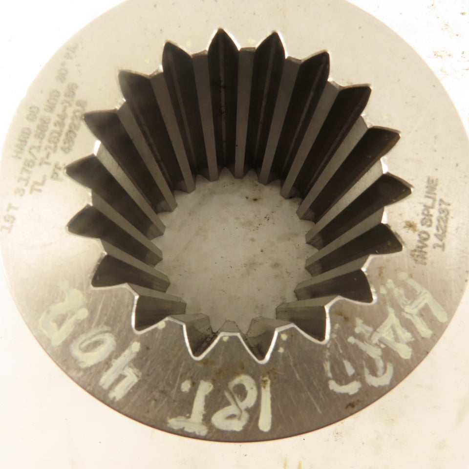 Invo Spline Inc. 18T 3.175/1.588 MOD 30°PA Hard GO Ring Gauge