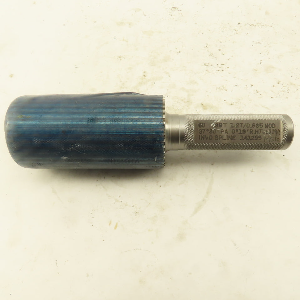 Invo Spline Inc. 39T 1.27/0.635 MOD 37°30'/PA 0°19' RH GO Plug Gauge