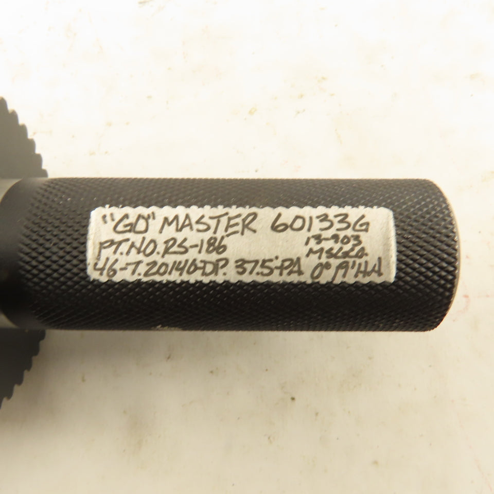 46T 20/40DP 37.5°PA 0°-19' RH Plug GO Gauge